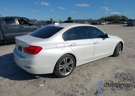 2016 BMW 328I из США, поврежденный, VIN WBA8E9G55GNT86757